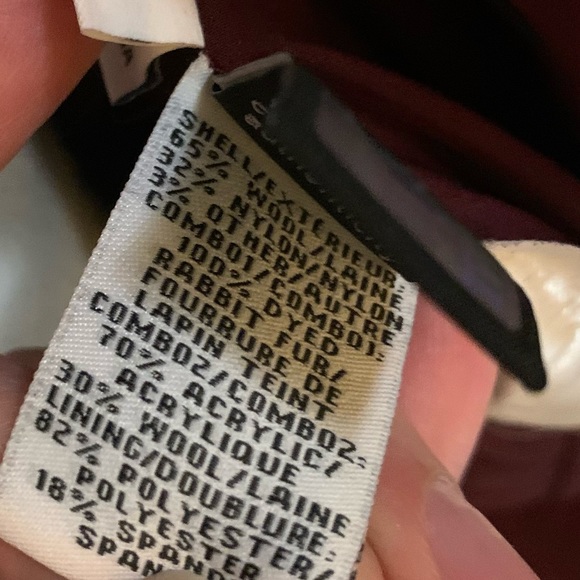 Wow ♥️ DVF Wool Rabbit Fur Bomber jacket - Picture 5 of 13